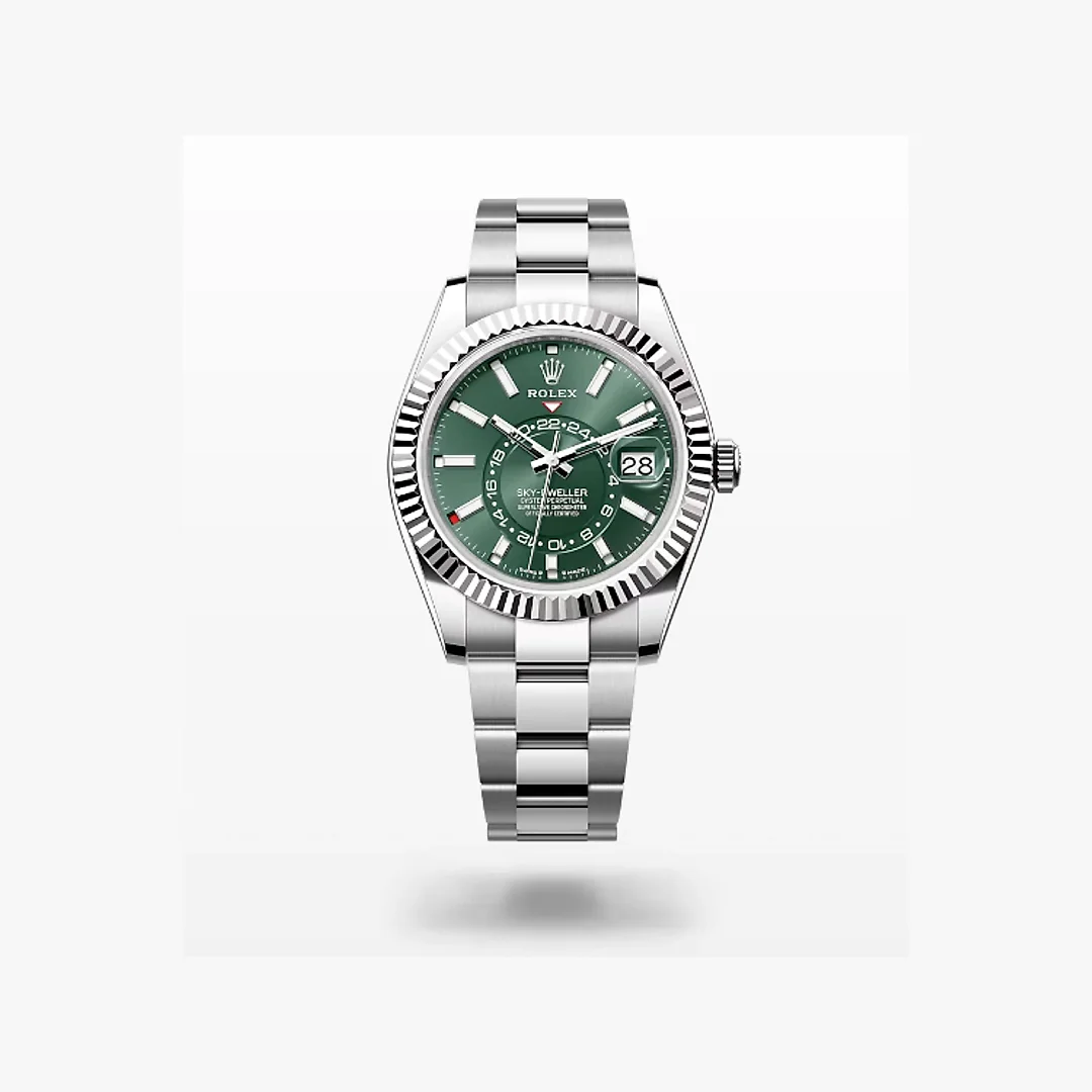 Rolex Sky-Dweller Green Dial Automatic 42mm Men’s Watch 336934-0001