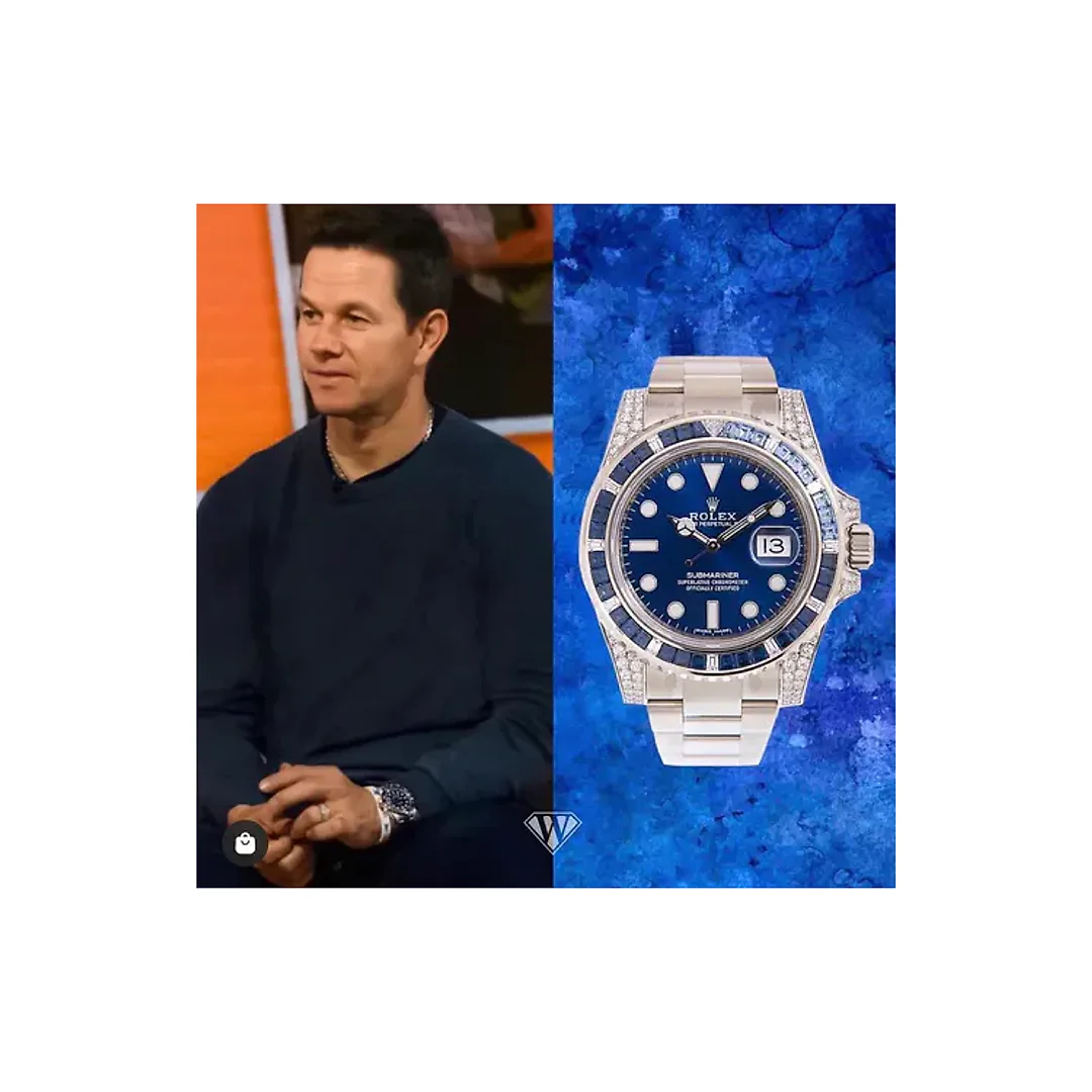 Rolex Submariner Date 116659 SABR 18K White Gold Diamonds Sapphires UNWORN