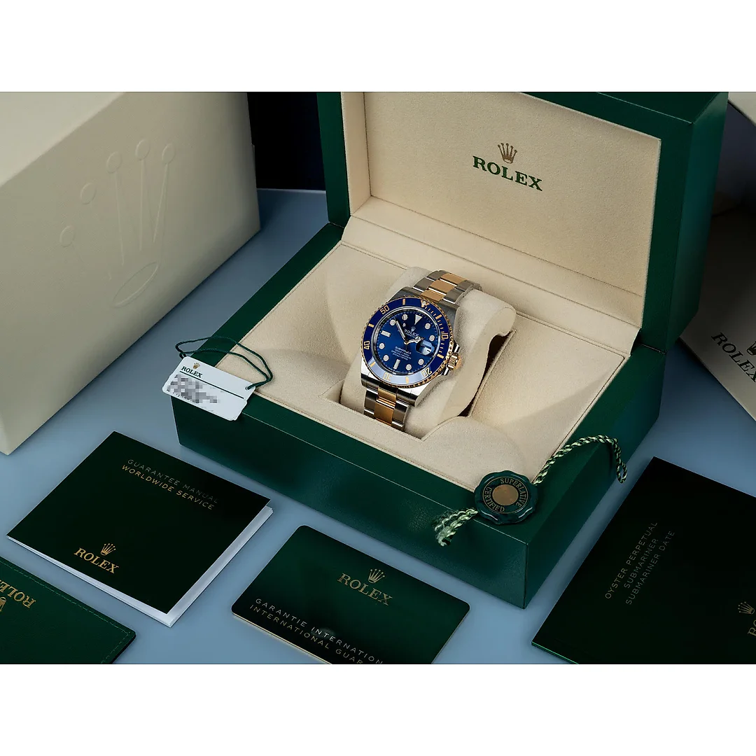 Rolex Submariner Date Oyster, 41 mm, Oystersteel m126613lb-0002