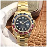 Rolex Submariner Golden Blue / Red Diamond Black Dial 40mm