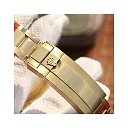 Rolex Submariner Golden Blue / Red Diamond Gold Dial 40mm