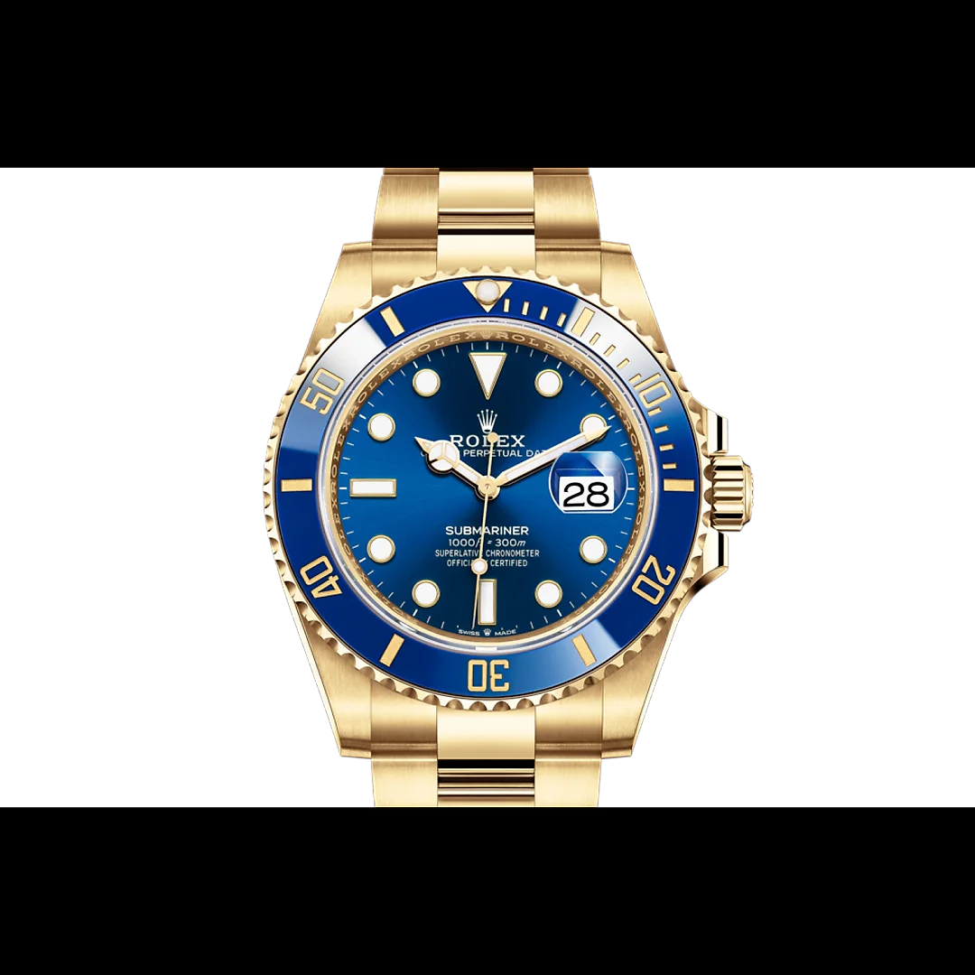 Rolex Submariner M126618LB-0002 Oyster, 41 mm, yellow gold