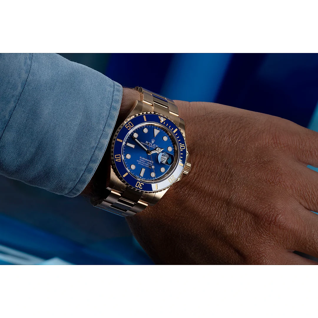 Rolex Submariner M126618LB-0002 Oyster, 41 mm, yellow gold