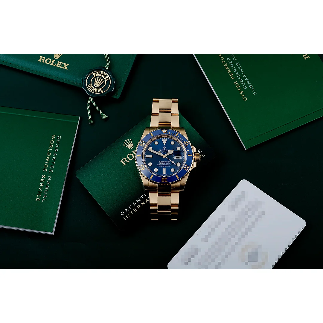 Rolex Submariner M126618LB-0002 Oyster, 41 mm, yellow gold