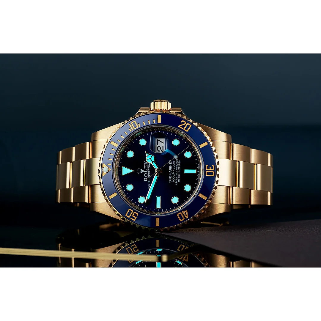 Rolex Submariner M126618LB-0002 Oyster, 41 mm, yellow gold
