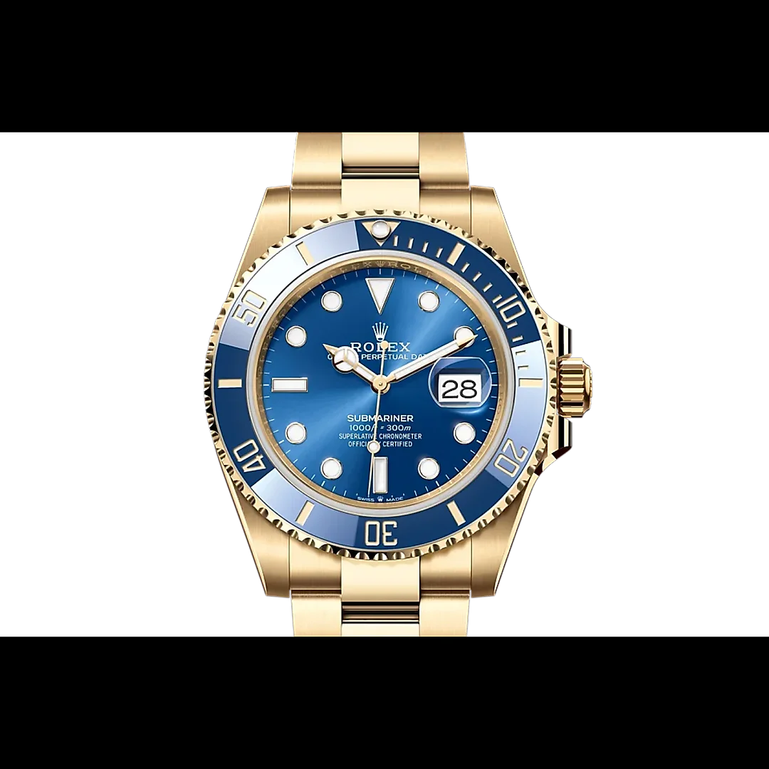 Rolex Submariner M126618LB-0002 Oyster, 41 mm, yellow gold