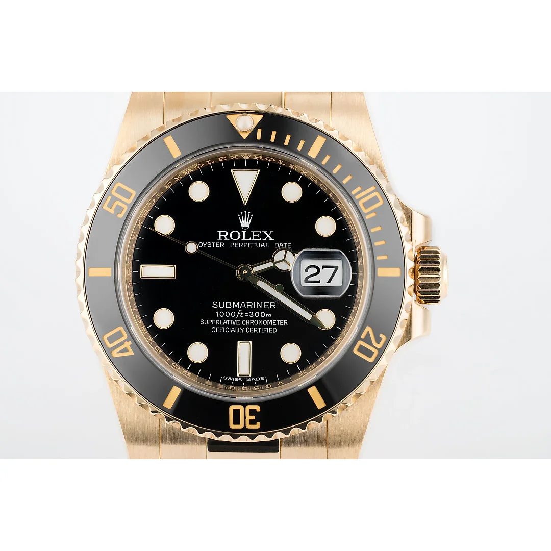 Rolex Submariner M126618LN-0002 Oyster, 41 mm, yellow gold