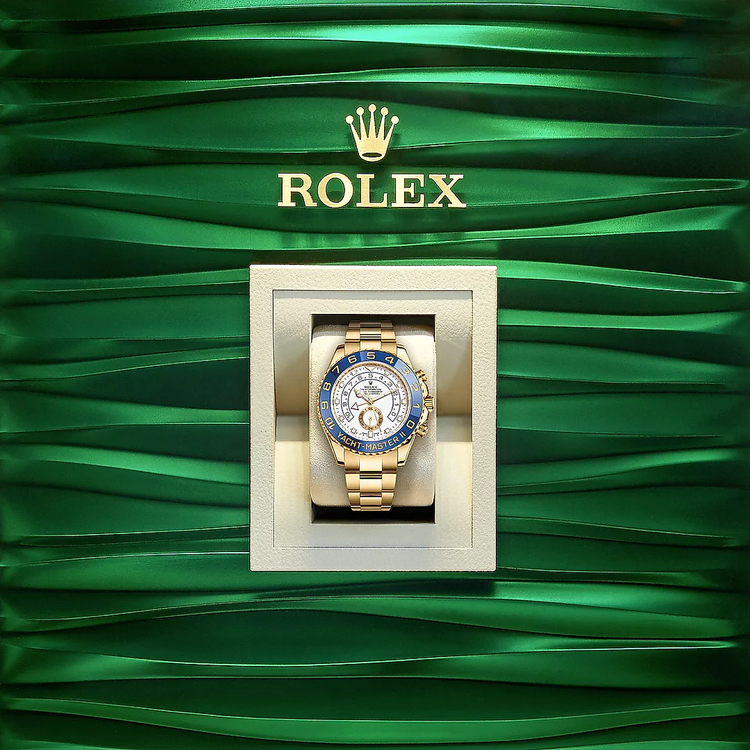 Rolex Yacht-Master II, 18k Yellow Gold, 44mm, Ref# 116688-0002