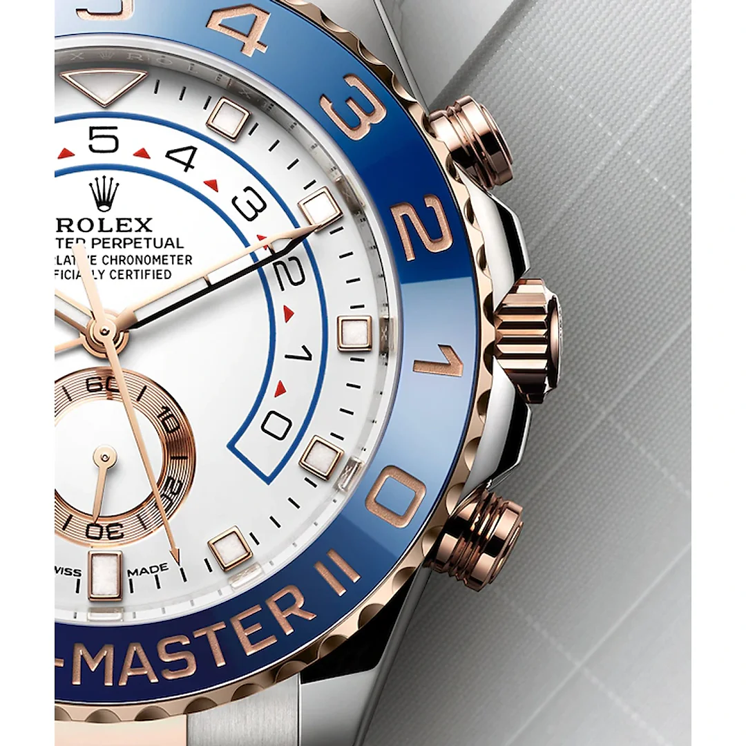 Rolex Yacht-Master II, Stainless Steel and 18k Everose Gold, 44mm, Ref# 116681-0002