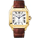 Santos de Cartier Large Automatic 18ct Yellow Gold Bracelet Watch