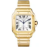 Santos de Cartier Large Automatic 18ct Yellow Gold Bracelet Watch
