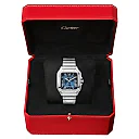 Santos de Cartier Large Automatic Steel Bracelet/Strap Watch