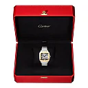 Santos de Cartier Large Skeleton Steel & 18ct Yellow Gold Bracelet Watch