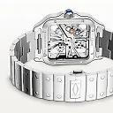 Santos de Cartier Large Skeleton/Blue Dial Men’s Watch