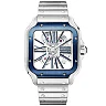 Santos de Cartier Large Skeleton/Blue Dial Men’s Watch