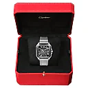 Santos de Cartier Large Steel & ADLC Grey Dial Men’s Automatic Watch