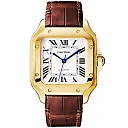 Santos de Cartier Medium Automatic 18ct Yellow Gold Bracelet Watch