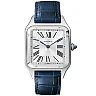 Santos-Dumont Large Steel Strap Watch