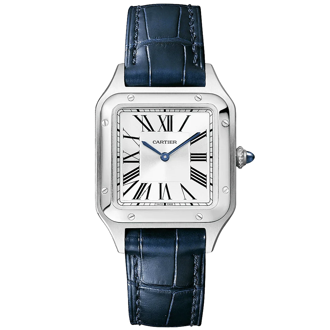 Santos-Dumont Small Steel Strap Watch