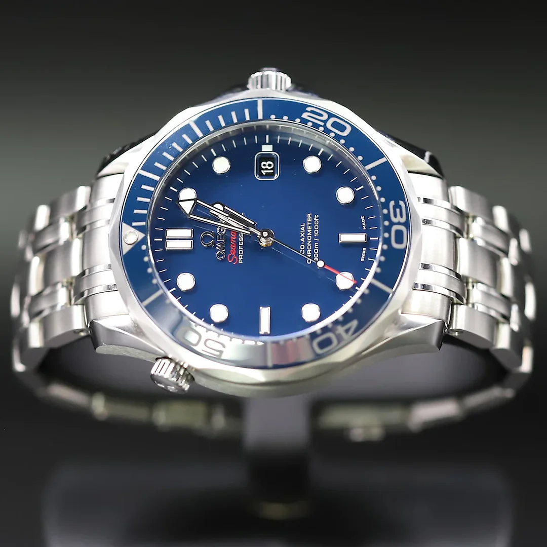 Seamaster Automatic Chronometer Blue Dial Men’s Watch