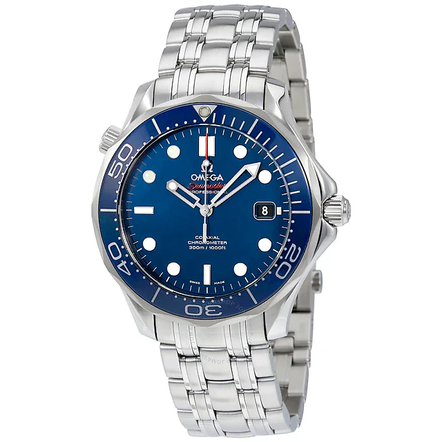 Seamaster Automatic Chronometer Blue Dial Men’s Watch