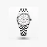 Sky Dweller White Dial 18K White Gold Bezel Steel Jubilee Men’s Watch 3100034