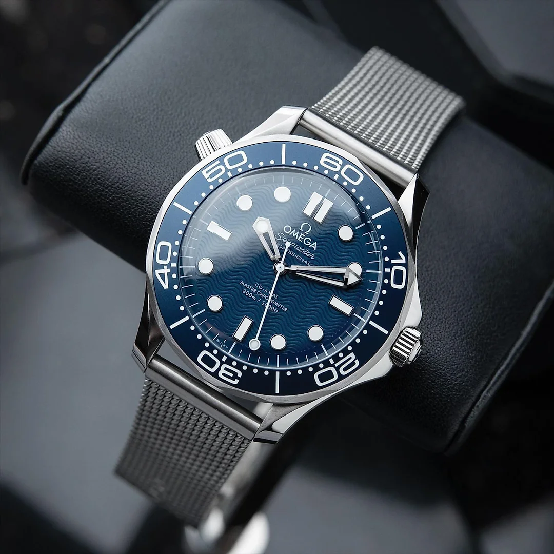 Omega Seamaster Diver 300M James Bond 60th Anniversary Ref. 210.30.42.20.03.002 – Ships from USA – Free Delivery