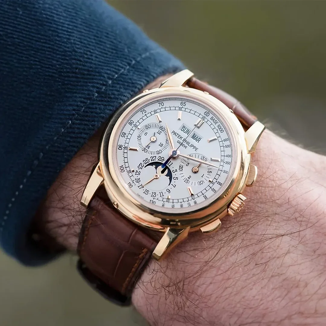 Patek Philippe Perpetual Calendar Chronograph Ref.5970R Watch – Free Shipping | Minimalist & Luxury Design | Perfect Gift for Him