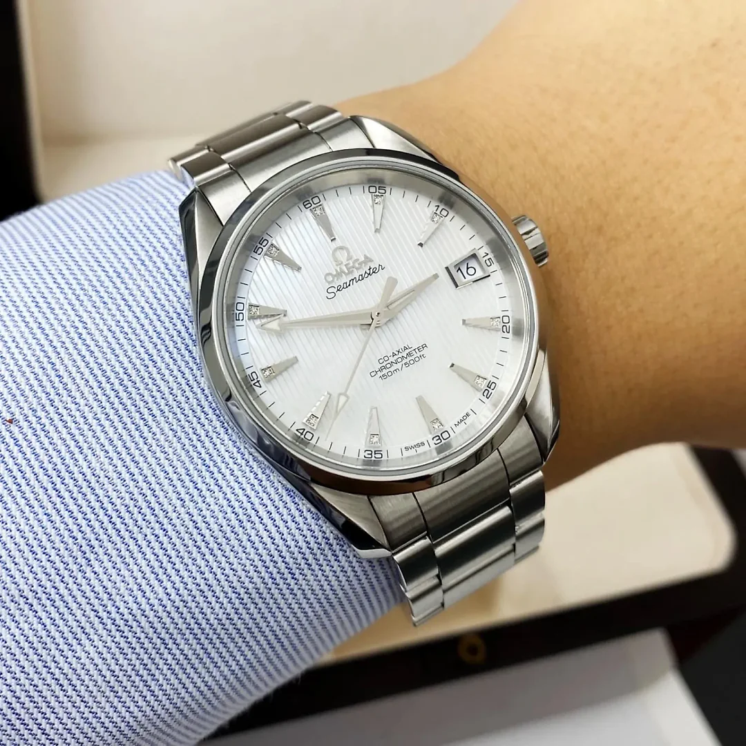 Omega Seamaster Aqua Terra Co-Axial Steel Ref. 231.10.39.21.55.001 Watch – Free Shipping | Minimalist & Luxury Design | Perfect Gift for Him