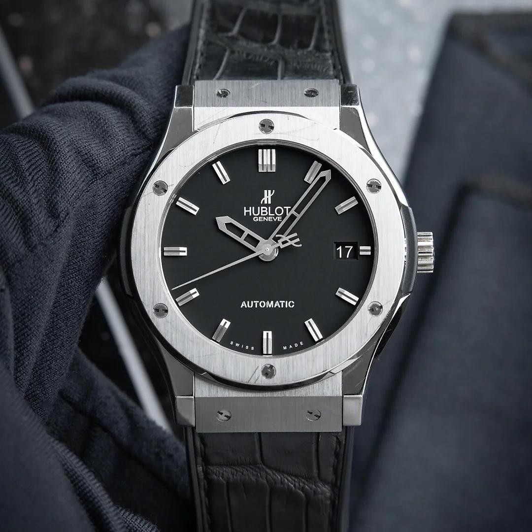 Hublot Classic Fusion Date Titanium Ref. 511.NX.1170.NX – Ships from USA – Free Delivery
