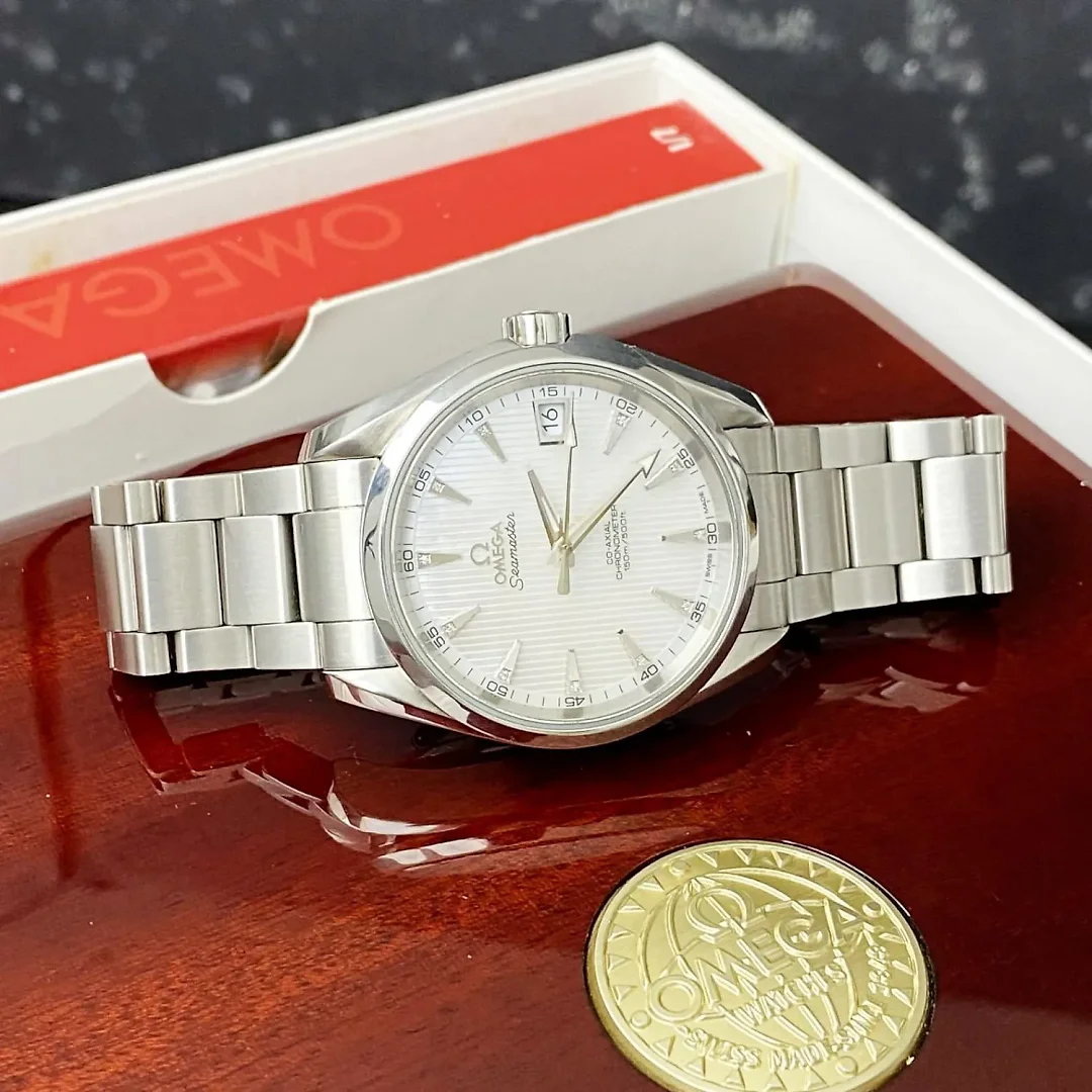 Omega Seamaster Aqua Terra Co-Axial Steel Ref. 231.10.39.21.55.001 Watch – Free Shipping | Minimalist & Luxury Design | Perfect Gift for Him