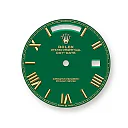 The Rolex Day-Date 40 With Green Lacquered Dial 228238