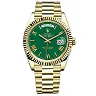 The Rolex Day-Date 40 With Green Lacquered Dial 228238