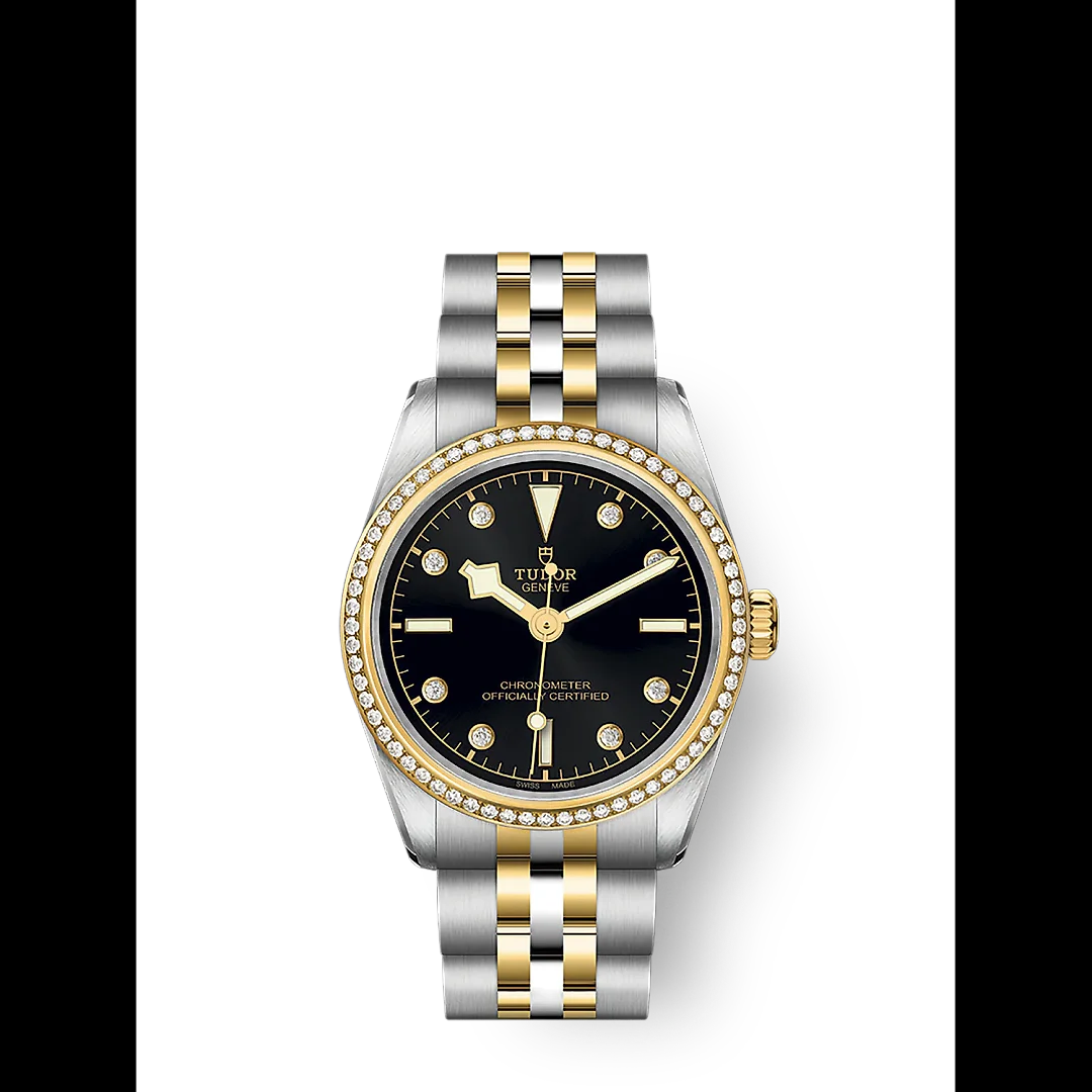 Tudor Black Bay 31 S&G, 316L Stainless Steel, 18k Yellow Gold and Diamonds, Ref# M79613-0005