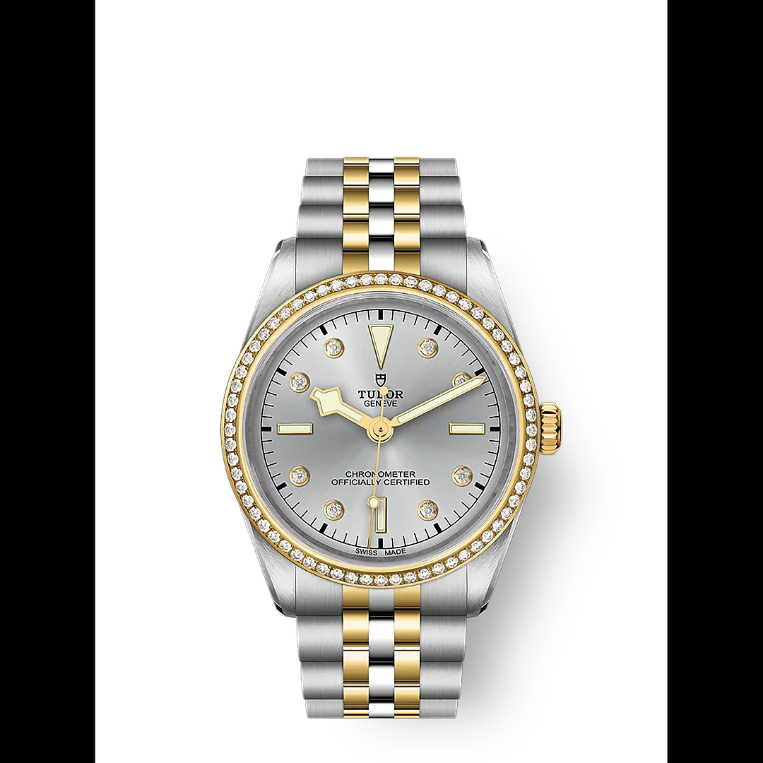 Tudor Black Bay 36 S&G, 316L Stainless Steel, 18k Yellow Gold and Diamonds, Ref# M79653-0006