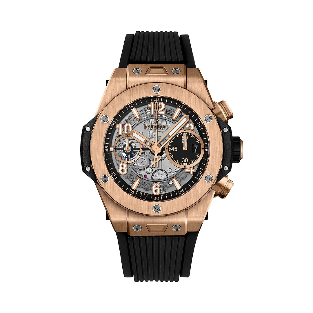 Unworn Hublot Big Bang Unico King Gold Ref# 441.OX.1181.RX