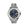 YACHT-MASTER 40 Blue Dial Platinum and Steel Mens Watch 116622